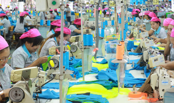 Workers in Vietnam