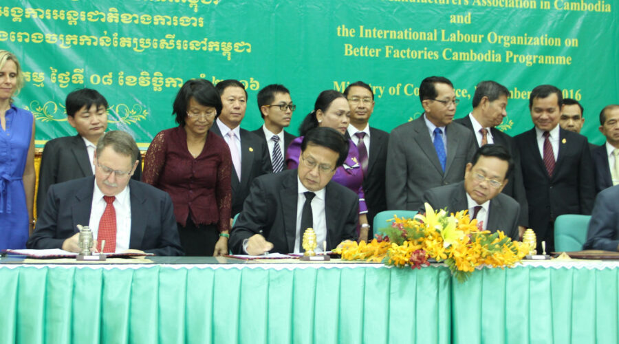 Renewed commitment to improving working conditions in Cambodia