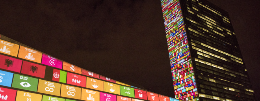 SDG Projections: Massive scale projections and peoples’ voices to celebrate UN70 and visually depict the 17 Global Goals Organized by the United Nations Department of Public Information in partnership with the Executive Office of the Secretary-General, the Office of the Special Adviser on Post-2015 Development Planning, the Global Poverty Project and other partners General Assembly 69th session: High-level Forum on a Culture of Peace Opening Statements by the Acting President of the General Assembly and the Secretary-General, followed by panel discussions