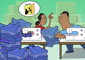 Example of illustration used in our materials