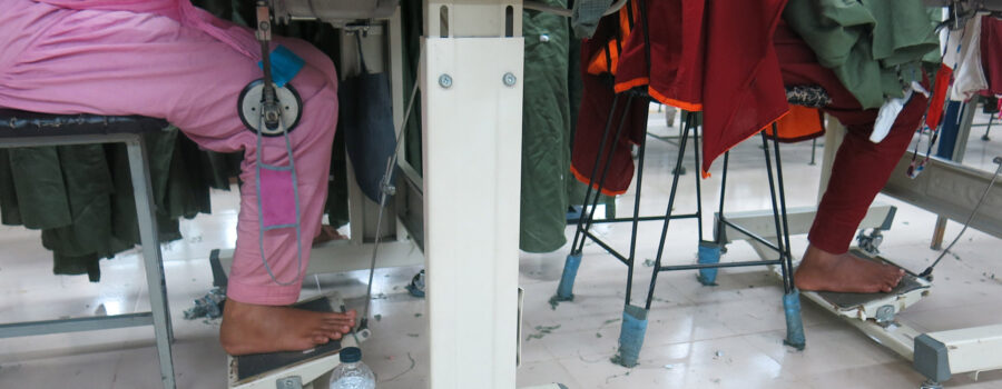 Better Work Bangladesh brings shoes to barefoot workforce