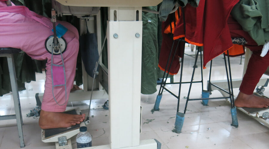 Better Work Bangladesh brings shoes to barefoot workforce