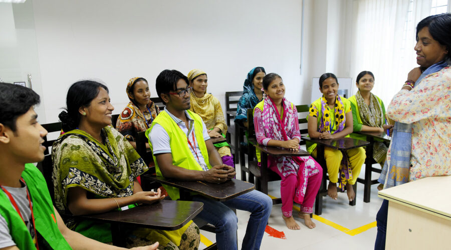 Enterprise Advisors help bridge gap between workers and managers in Bangladesh