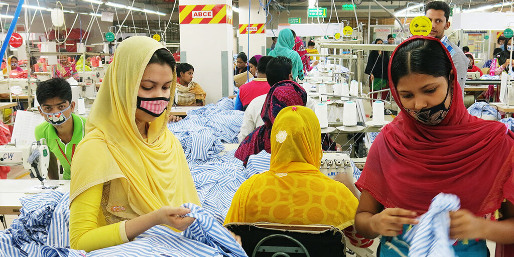 Located in the country’s central region of Mymensingh, some 75km north of the capital Dhaka, Crown Wears has implemented a number of new initiatives since joining Better Work in 2015, including launching a childcare facility and providing additional medical services to workers.