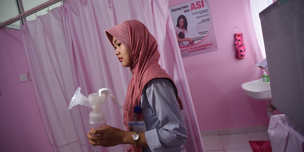 High performing factory progressively improve services for pregnant and breastfeeding employees.