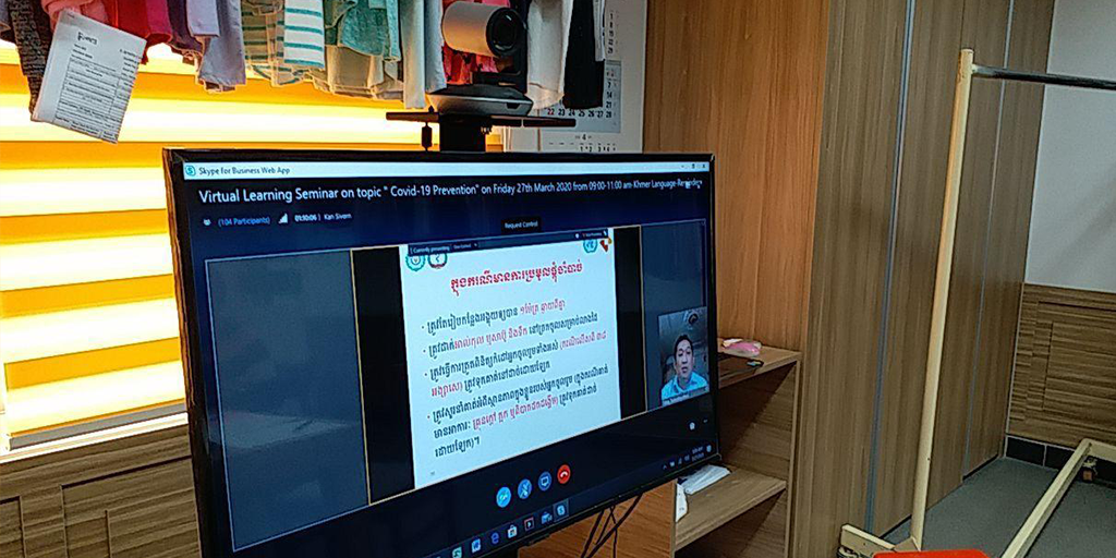 Better Factories Cambodia adjusting its service model to virtual advisory and industry seminars.