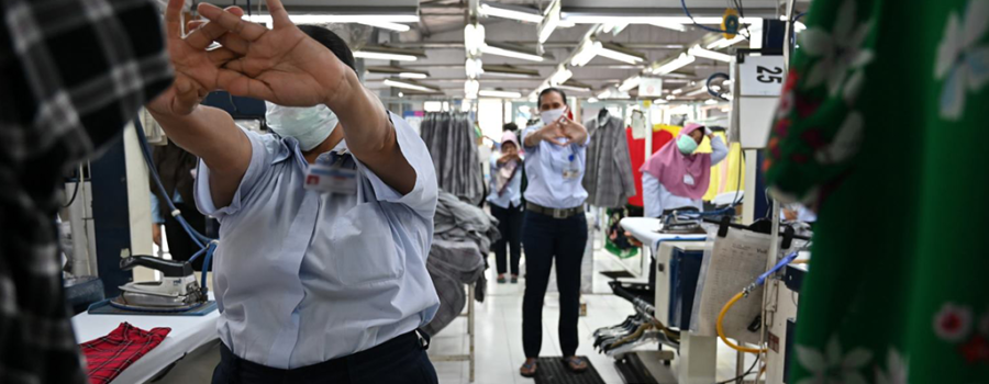 Managing Positive Mental Health during COVID-19 Pandemic in Garment Industry