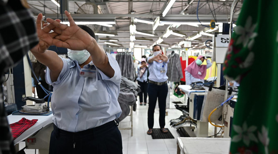 Managing Positive Mental Health during COVID-19 Pandemic in Garment Industry