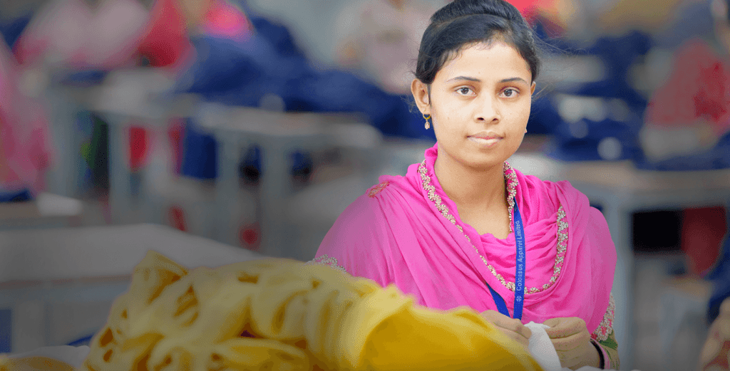 The garment industry has provided large-scale employment opportunities for women