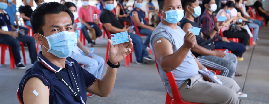 Protecting workers, protecting business: Vaccination campaigns in the garment sector