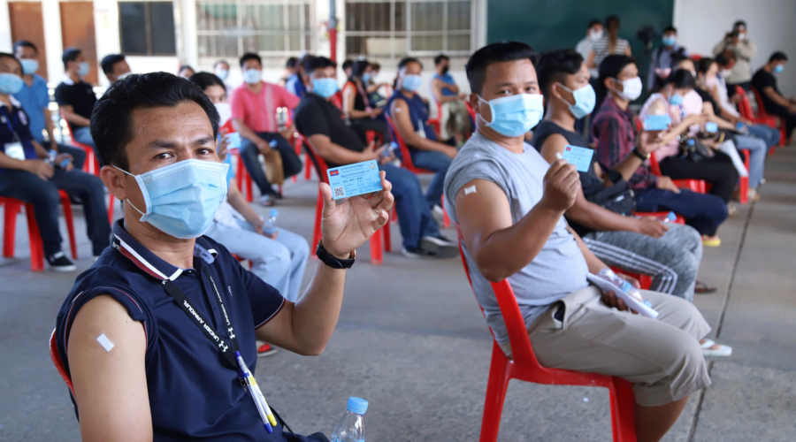 Protecting workers, protecting business: Vaccination campaigns in the garment sector