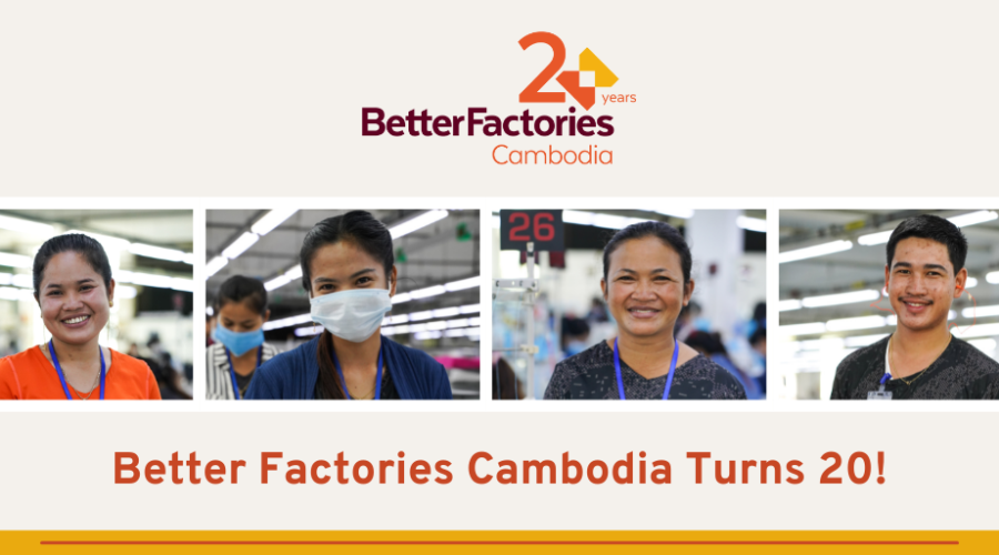 Better Factories Cambodia Turns 20