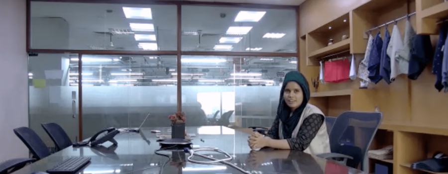 A young sewing operator realises her potential, one step at a time