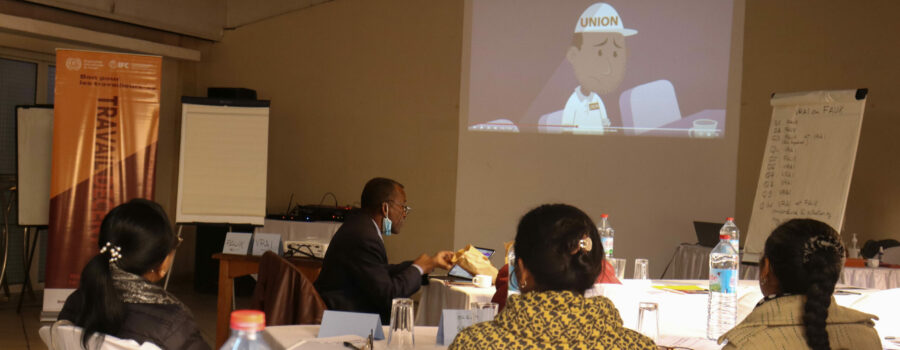 Better Work launches social compliance training for unions in Madagascar