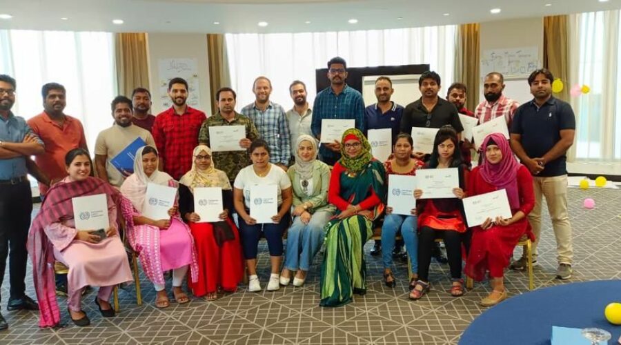 Six garment factory employees qualified as ILO certified trainers