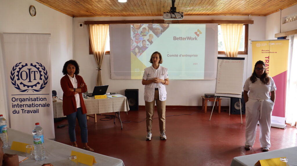 Début des services de formation et de conseil de Better Work Madagascar avec le groupe Socota